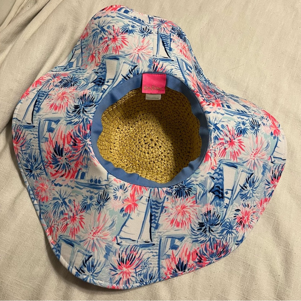 Lilly Pulitzer Beach Hat - Picture 3 of 4